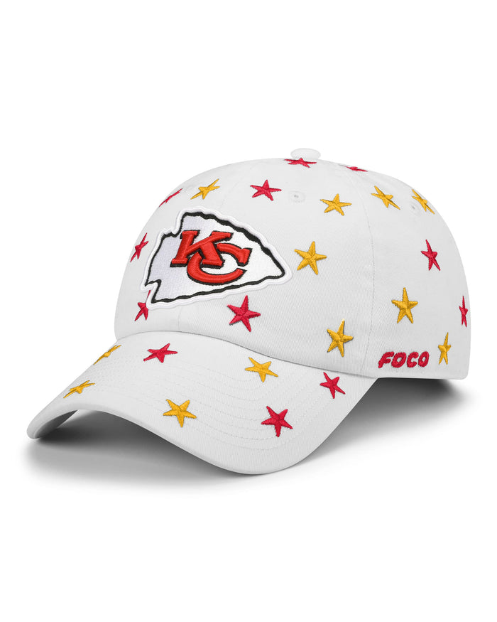 Kansas City Chiefs Star Spangled Casual Cap FOCO - FOCO.com