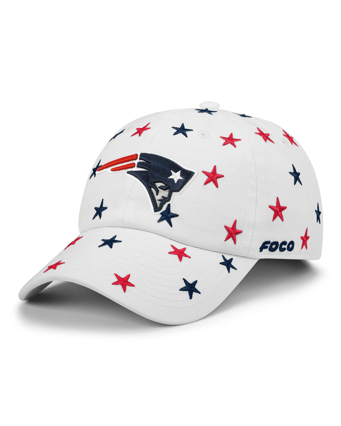 New England Patriots Star Spangled Casual Cap FOCO - FOCO.com