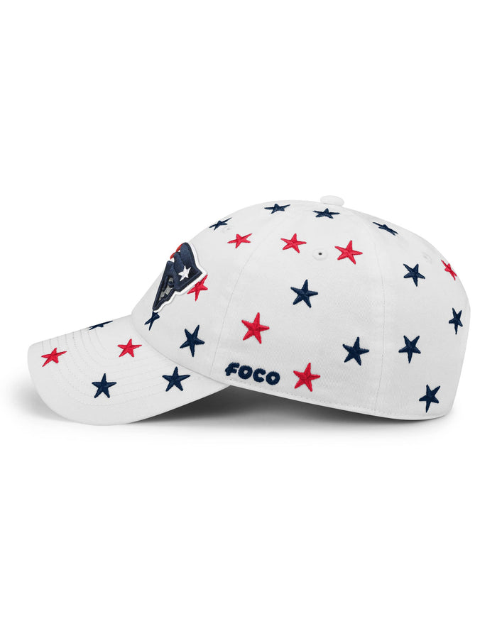 New England Patriots Star Spangled Casual Cap FOCO - FOCO.com
