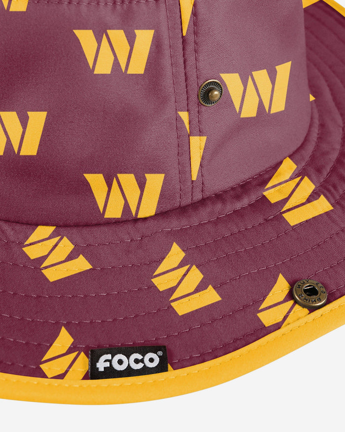 Washington Commanders Womens Mini Print Hybrid Boonie Hat FOCO - FOCO.com