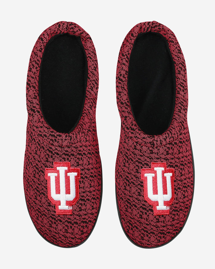 Indiana Hoosiers Poly Knit Cup Sole Slippers FOCO - FOCO.com