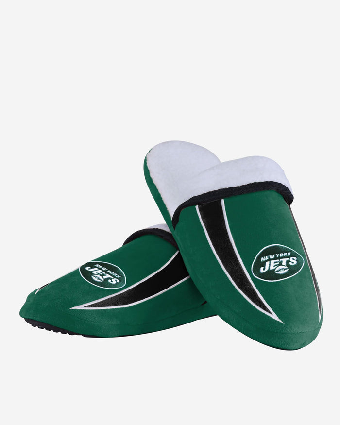 New York Jets Sherpa Slide Slipper FOCO - FOCO.com