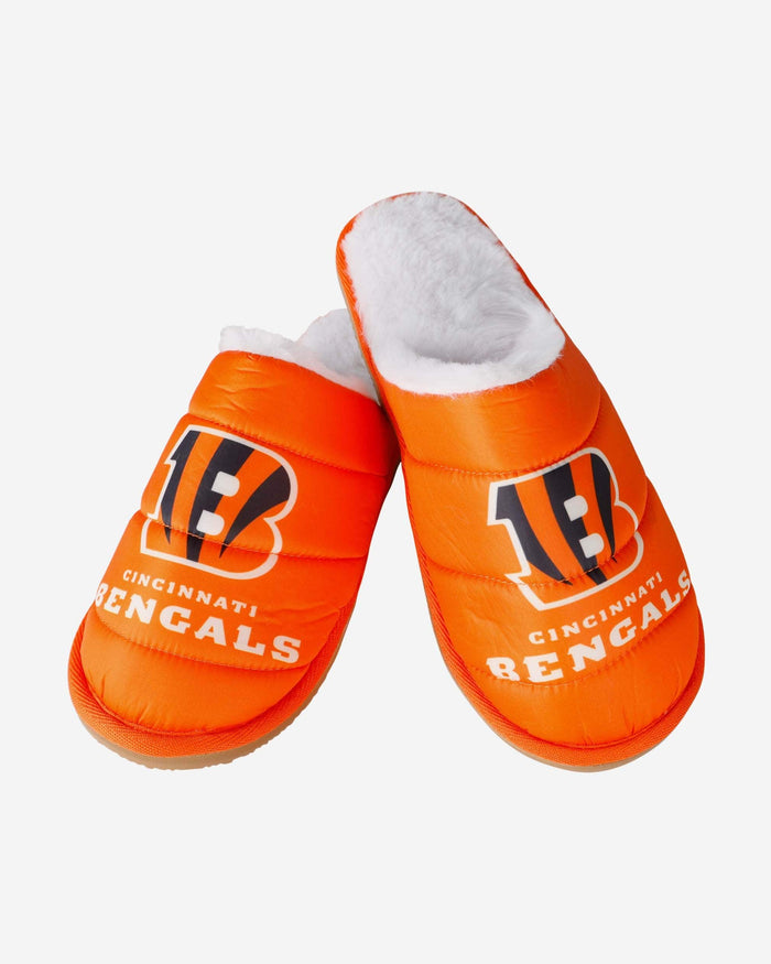 Cincinnati Bengals Big Logo Mule Slipper FOCO - FOCO.com