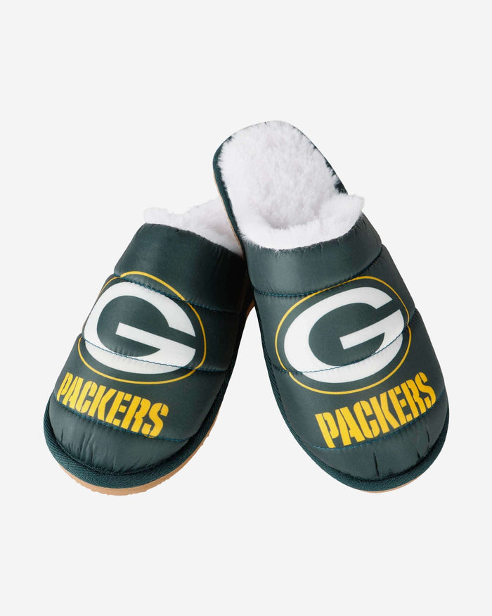 Green Bay Packers Big Logo Mule Slipper FOCO - FOCO.com