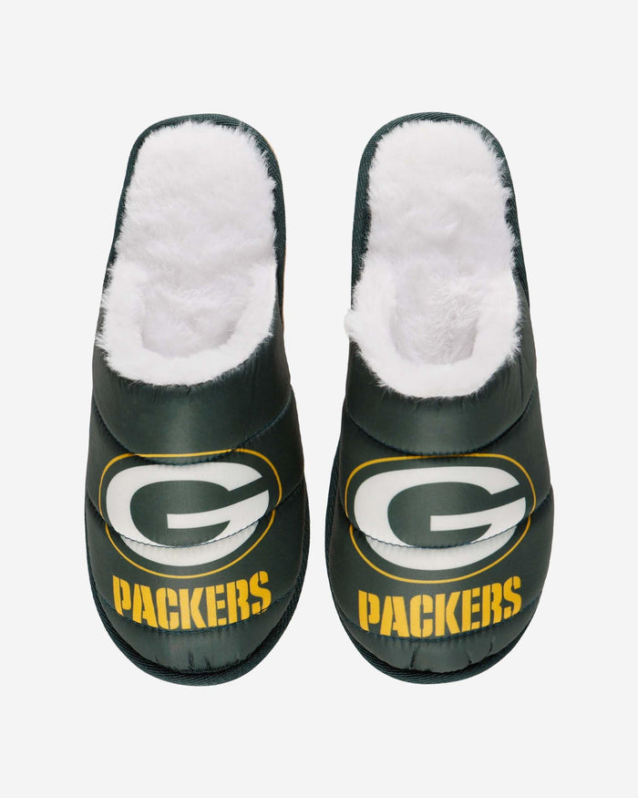 Green Bay Packers Big Logo Mule Slipper FOCO - FOCO.com