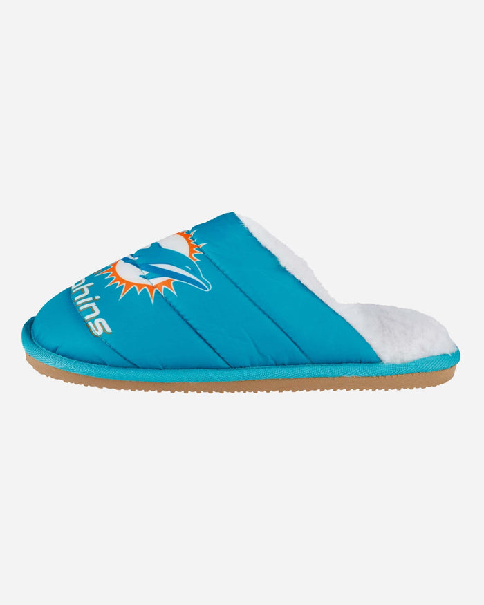 Miami Dolphins Big Logo Mule Slipper FOCO S - FOCO.com