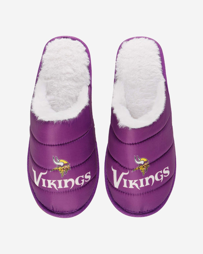 Minnesota Vikings Big Logo Mule Slipper FOCO - FOCO.com