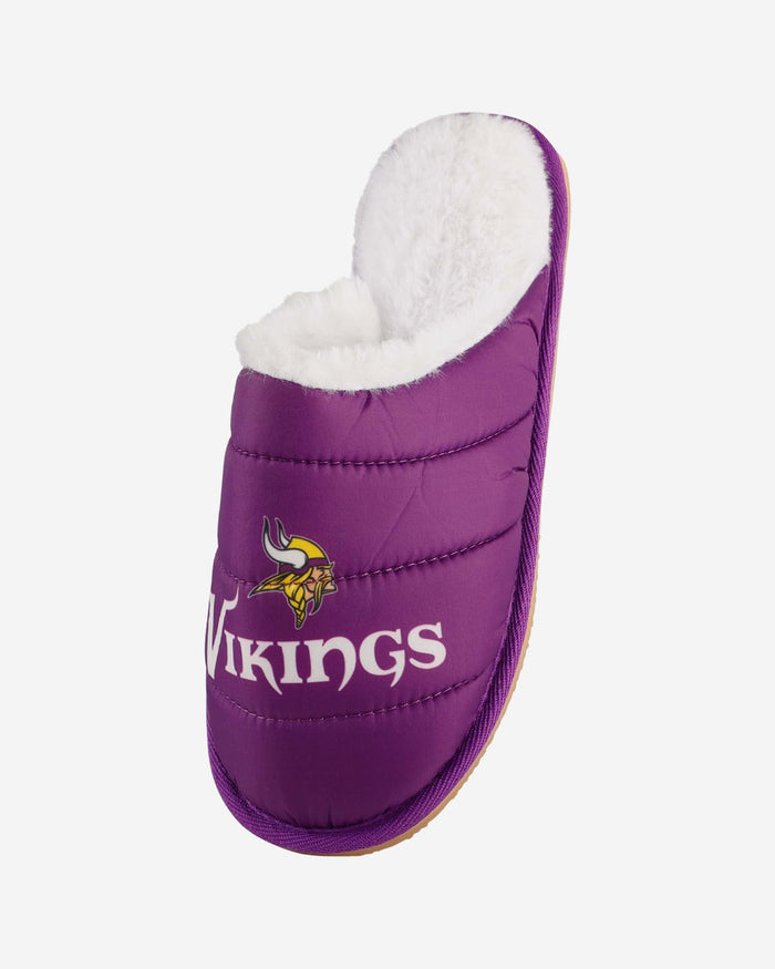 Minnesota Vikings Big Logo Mule Slipper FOCO - FOCO.com