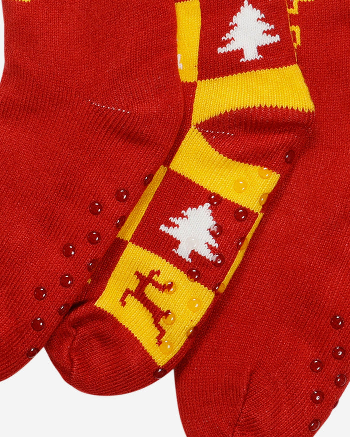 USC Trojans Womens Fan Footy 3 Pack Slipper Socks FOCO - FOCO.com