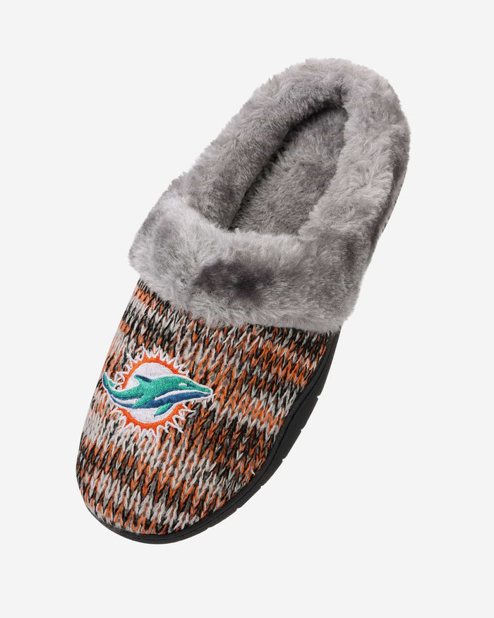 Miami Dolphins Womens Peak Slide Slippers FOCO - FOCO.com