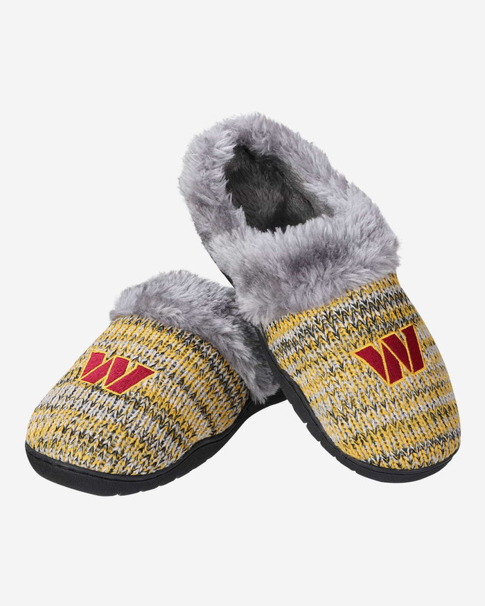 Washington Commanders Womens Peak Slide Slipper FOCO - FOCO.com