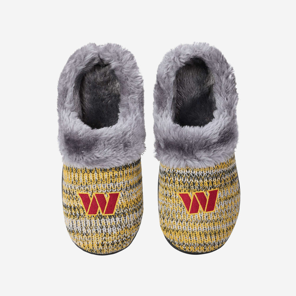 Washington Commanders Womens Peak Slide Slipper FOCO S - FOCO.com