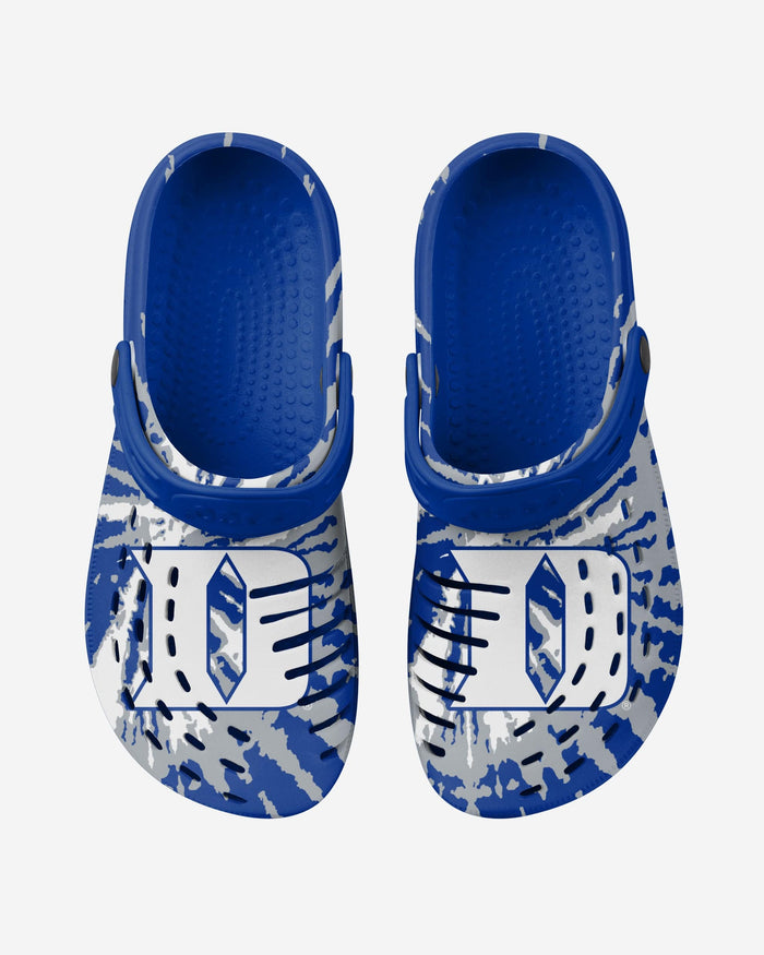 Duke Blue Devils Tie-Dye Clog With Strap FOCO - FOCO.com