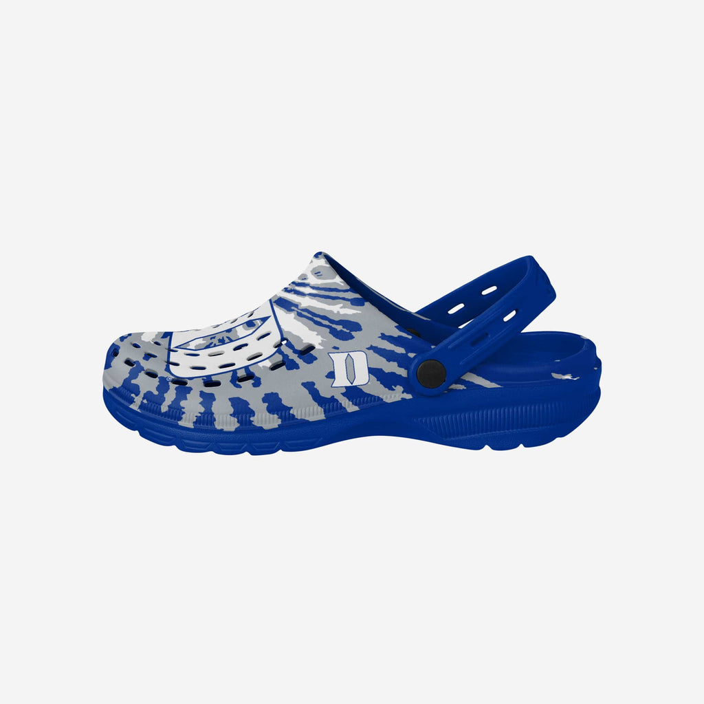 Duke Blue Devils Tie-Dye Clog With Strap FOCO S - FOCO.com