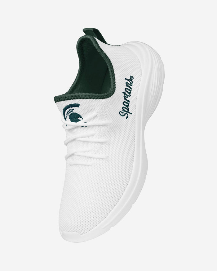 Michigan State Spartans Womens Midsole White Sneaker FOCO - FOCO.com