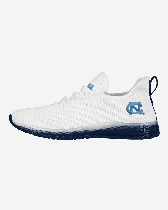 North Carolina Tar Heels Gradient Midsole White Sneakers FOCO 7 - FOCO.com