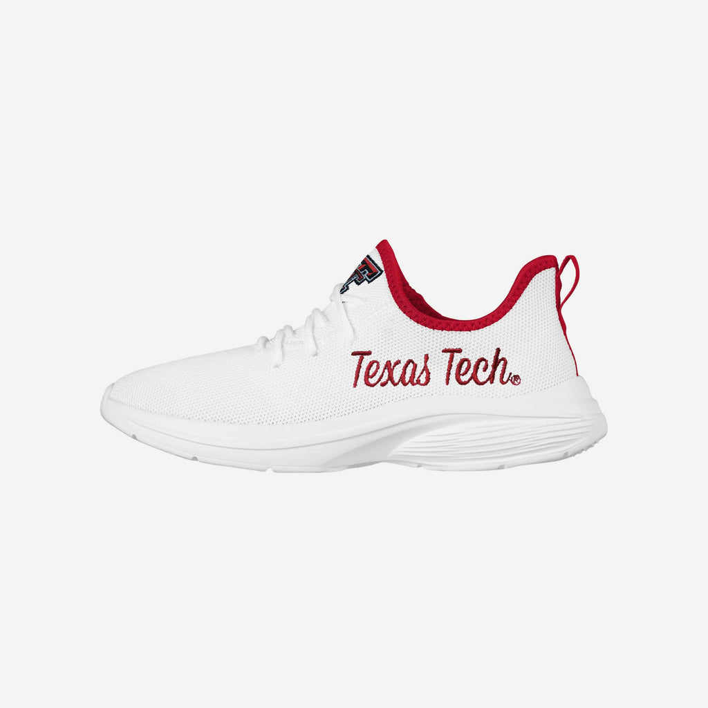 Texas Tech Red Raiders Womens Midsole White Sneaker FOCO 6 - FOCO.com