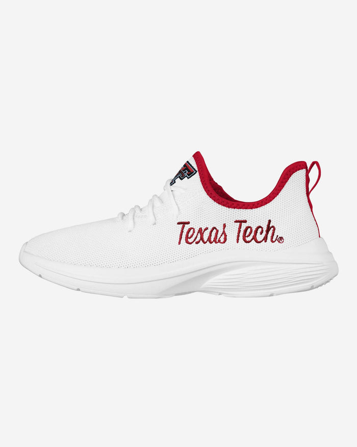 Texas Tech Red Raiders Womens Midsole White Sneaker FOCO 6 - FOCO.com