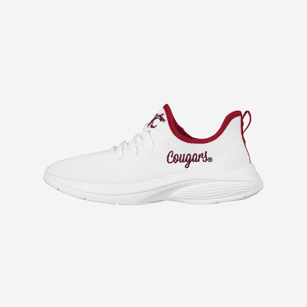 Washington State Cougars Womens Midsole White Sneaker FOCO 6 - FOCO.com