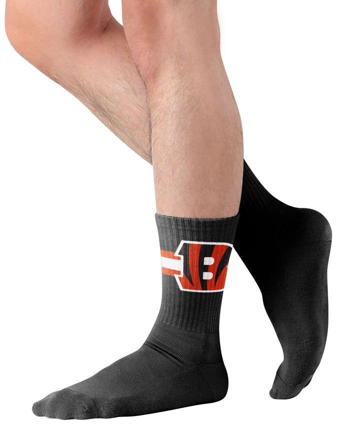 Cincinnati Bengals Team Color Socks FOCO - FOCO.com