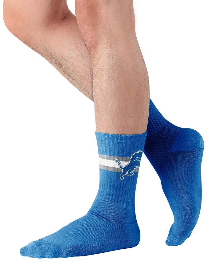 Detroit Lions Team Color Socks FOCO - FOCO.com