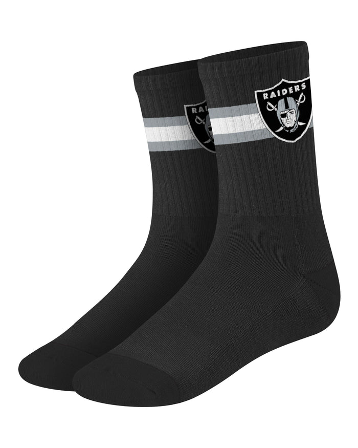 Las Vegas Raiders Team Color Socks FOCO - FOCO.com