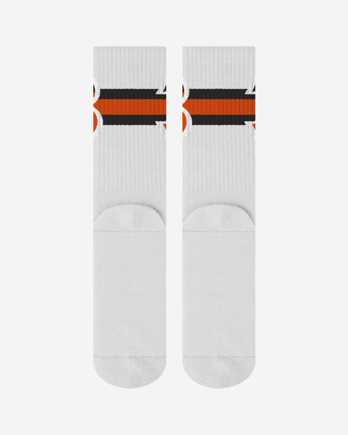 Cincinnati Bengals Primary Logo White Socks FOCO - FOCO.com