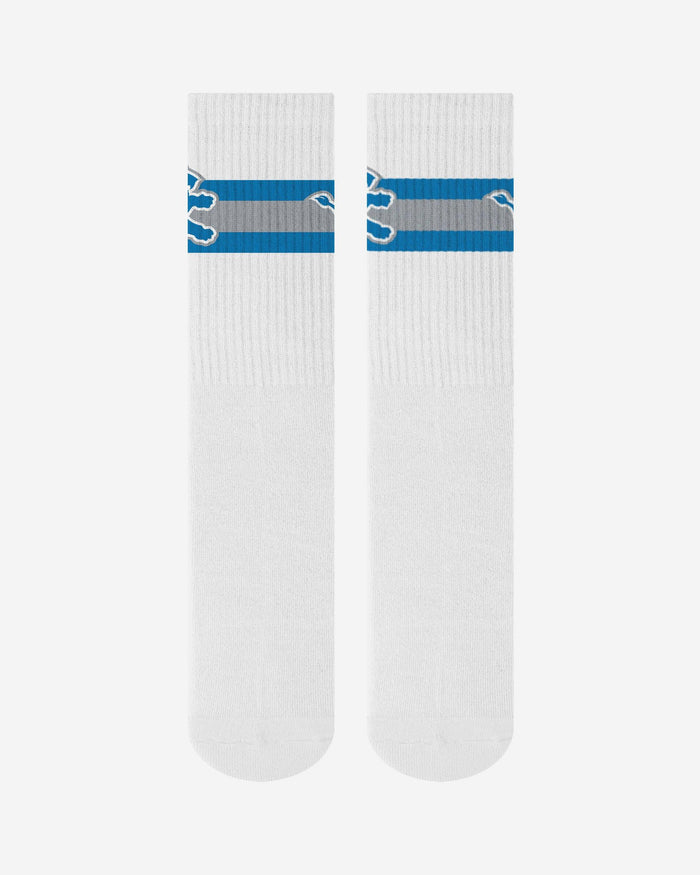 Detroit Lions Primary Logo White Socks