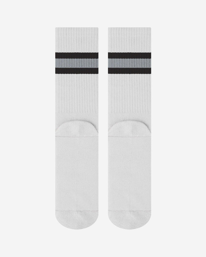 Las Vegas Raiders Primary Logo White Socks