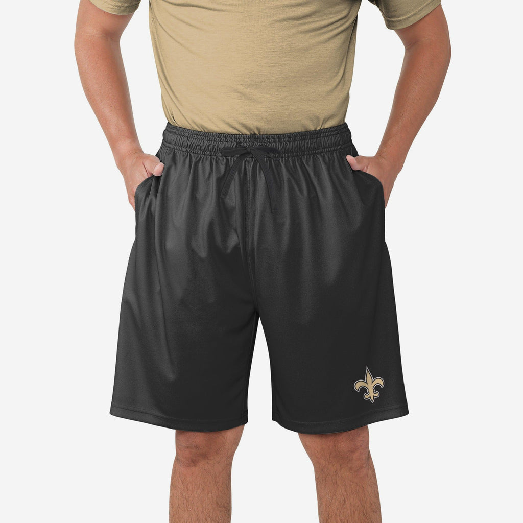 New Orleans Saints Team Workout Training Shorts FOCO S - FOCO.com