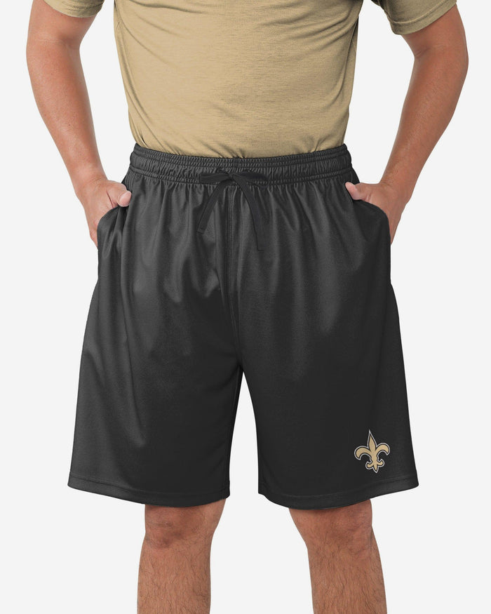 New Orleans Saints Team Workout Training Shorts FOCO S - FOCO.com
