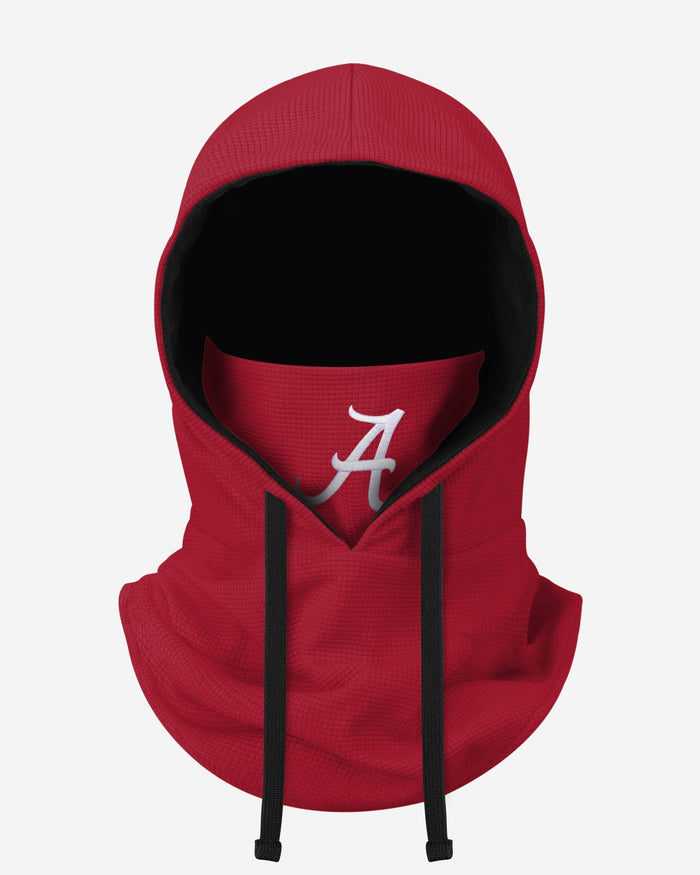 Alabama Crimson Tide Waffle Drawstring Hooded Gaiter FOCO - FOCO.com