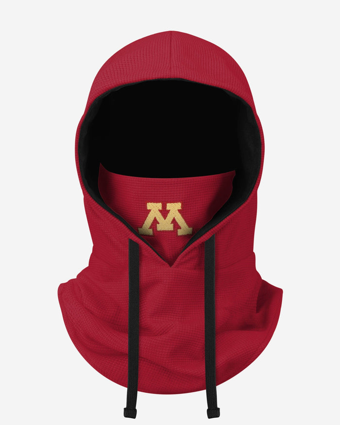 Minnesota Golden Gophers Waffle Drawstring Hooded Gaiter FOCO - FOCO.com