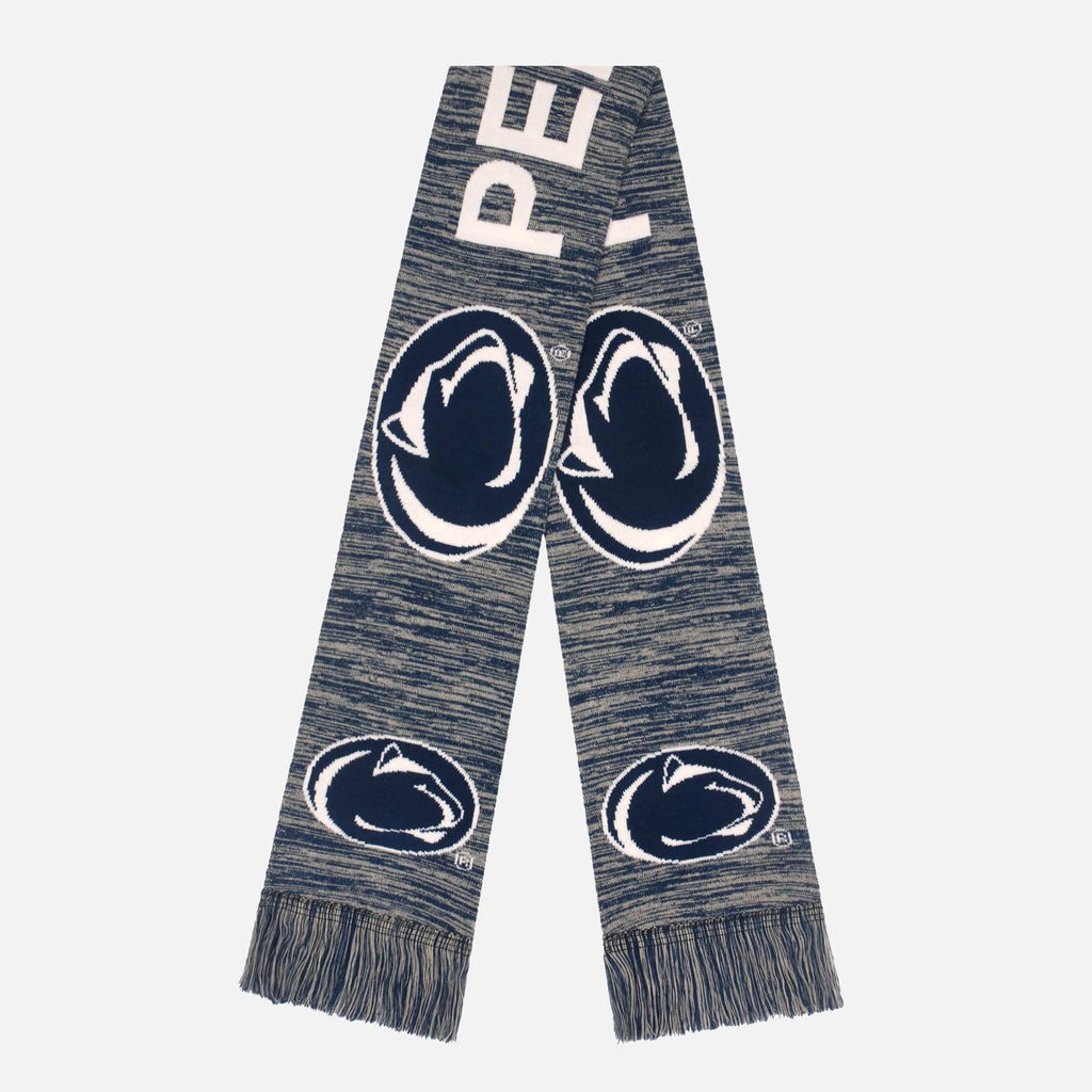 Penn State Nittany Lions Wordmark Big Logo Colorblend Scarf FOCO - FOCO.com