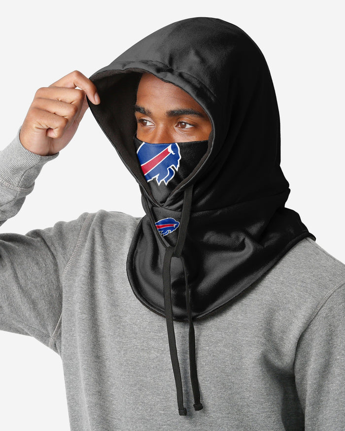 Buffalo Bills Black Drawstring Hooded Gaiter FOCO - FOCO.com