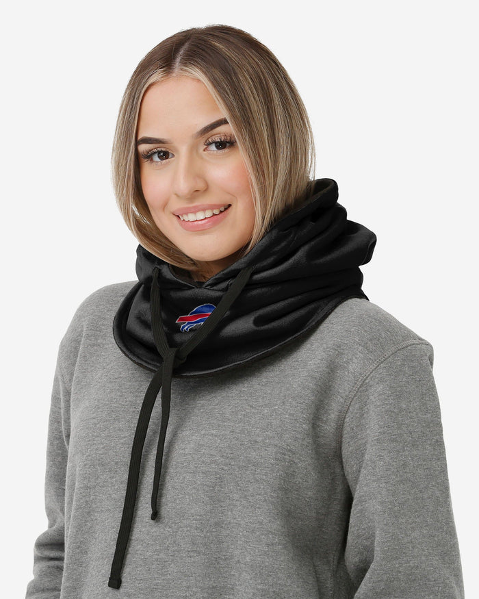 Buffalo Bills Black Drawstring Hooded Gaiter FOCO - FOCO.com