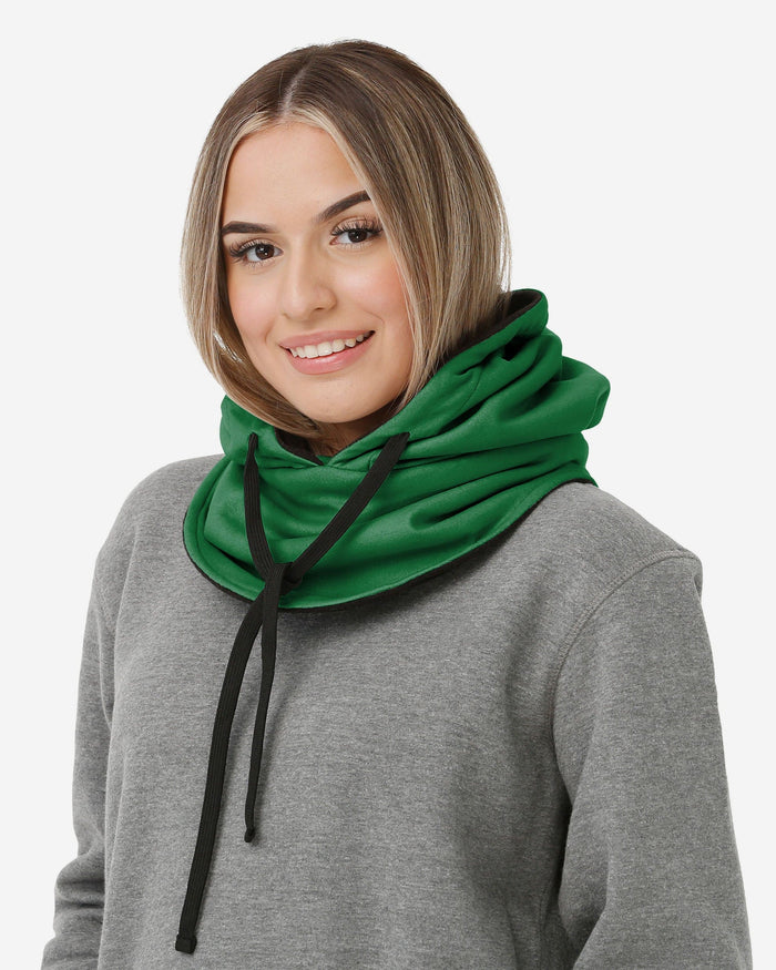 Philadelphia Eagles Super Bowl LIX Champions Kelly Green Hooded Gaiter Scarf FOCO - FOCO.com