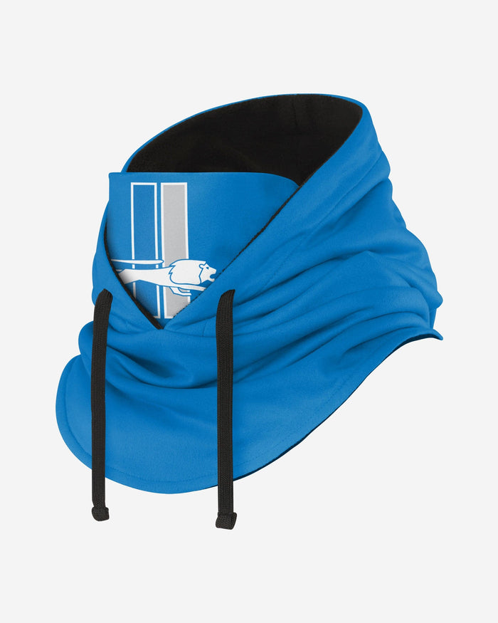 Detroit Lions Retro Drawstring Hooded Gaiter FOCO - FOCO.com