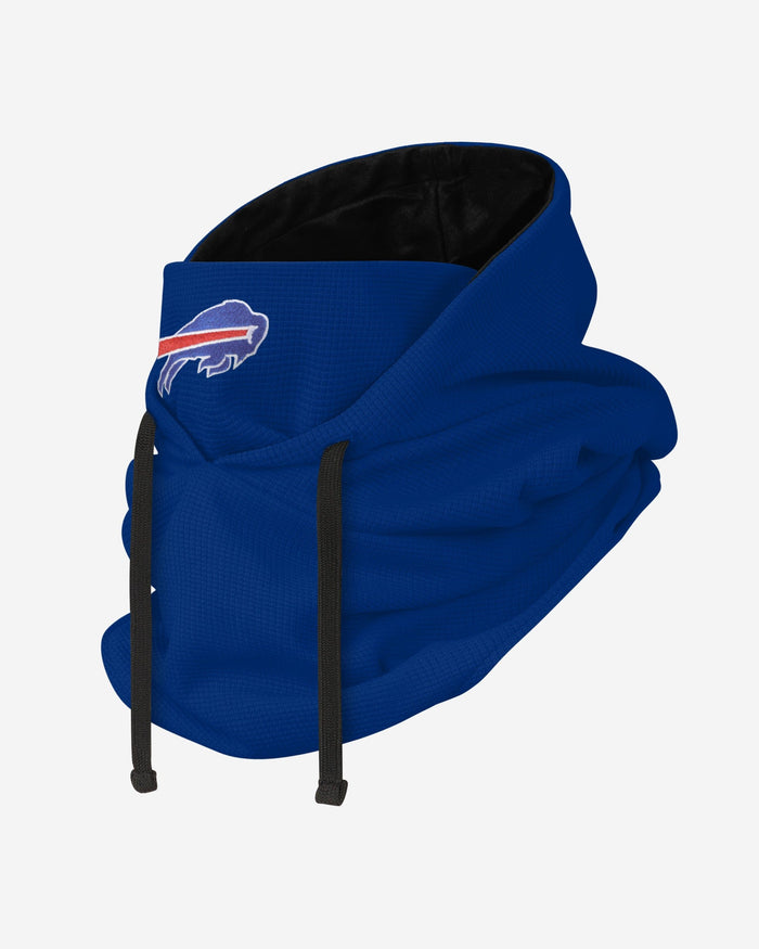 Buffalo Bills Waffle Drawstring Hooded Gaiter FOCO - FOCO.com