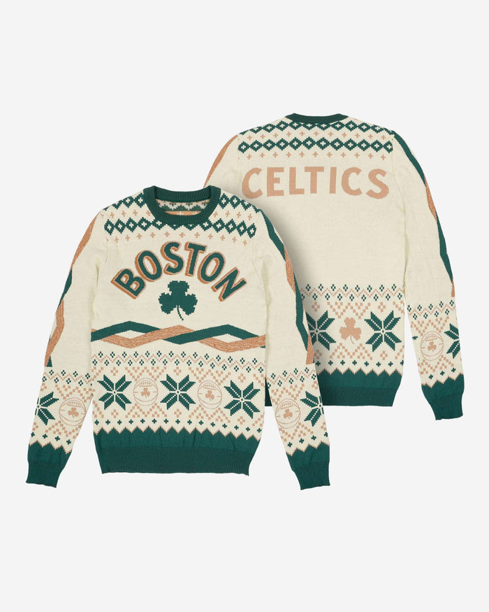 Boston Celtics Thematic Knit Sweater FOCO - FOCO.com