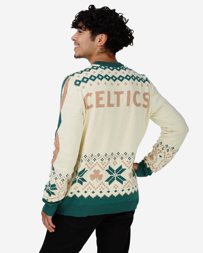 Boston Celtics Thematic Knit Sweater FOCO - FOCO.com