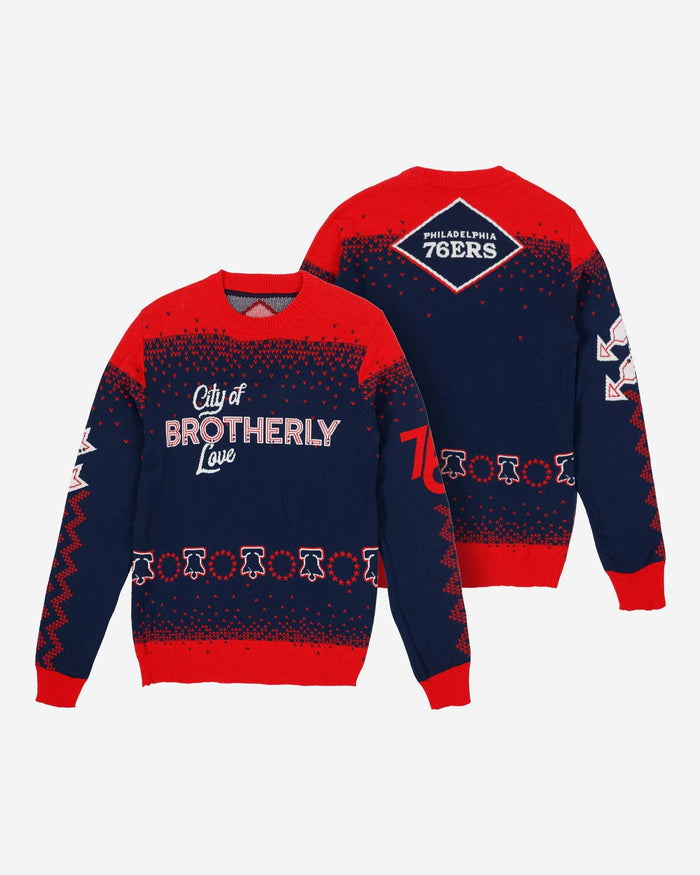 Philadelphia 76ers Thematic Knit Sweater FOCO - FOCO.com