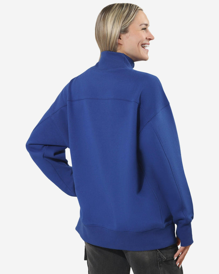 Buffalo Bills Chenille Logo Oversized Mockneck Sweatshirt FOCO S - FOCO.com