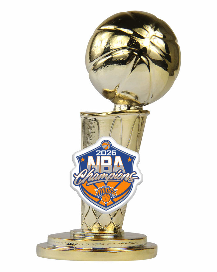 New York Knicks 2026 NBA Champions Replica Trophy FOCO - FOCO.com
