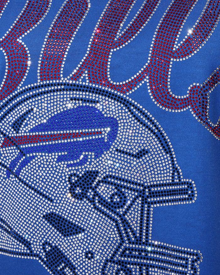 Buffalo Bills Rhinestone Raglan T-Shirt FOCO S - FOCO.com