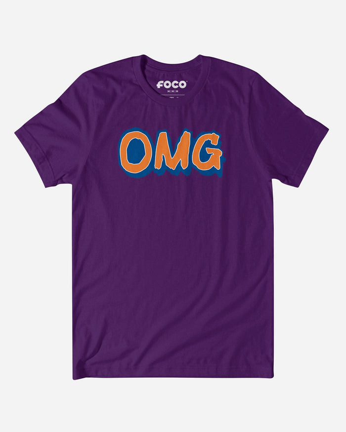 New York OMG T-Shirt FOCO Team Purple S - FOCO.com