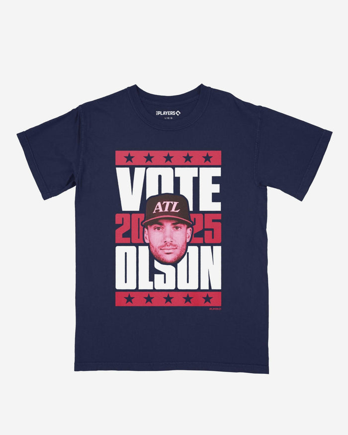 Matt Olson 2025 Vote Heavyweight T-Shirt FOCO S - FOCO.com