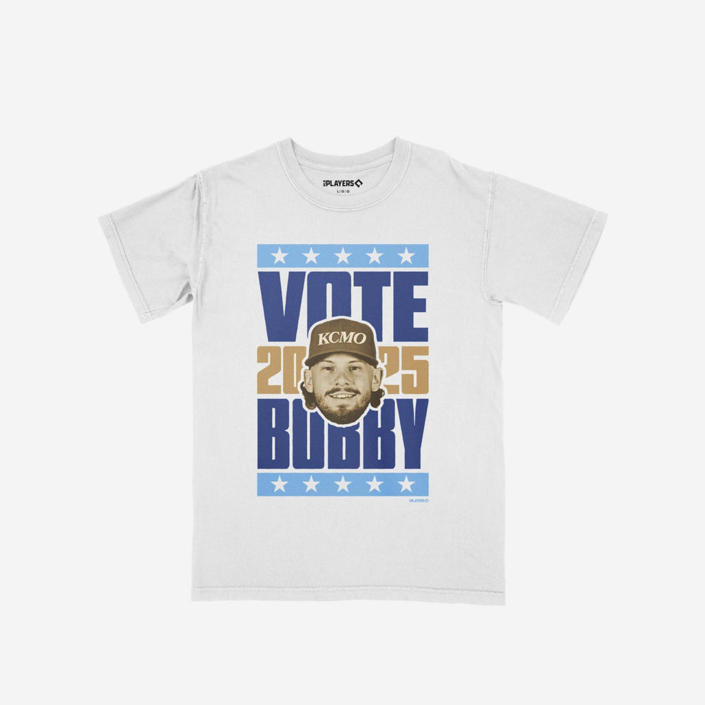 Bobby Witt Jr 2025 Vote Heavyweight T-Shirt FOCO S - FOCO.com