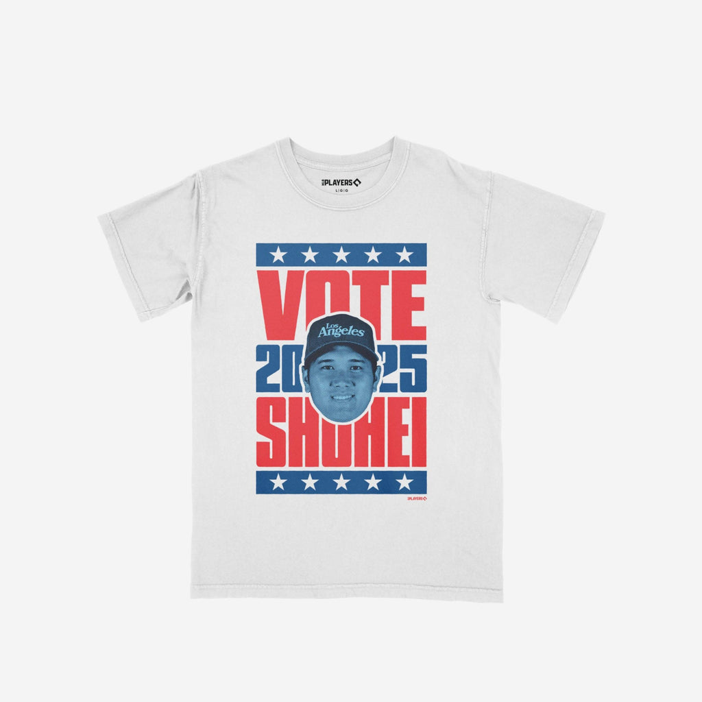 Shohei Ohtani 2025 Vote Heavyweight T-Shirt FOCO S - FOCO.com