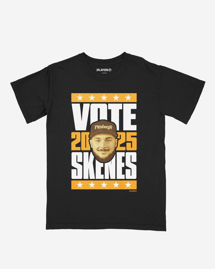 Paul Skenes 2025 Vote Heavyweight T-Shirt FOCO S - FOCO.com